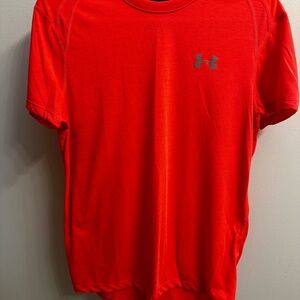 Under Armour Men's Neon Orange Performance Shirt